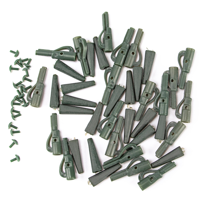 Fishing Equipment Jet - 50 Ensembles de Mini Clips Plombés