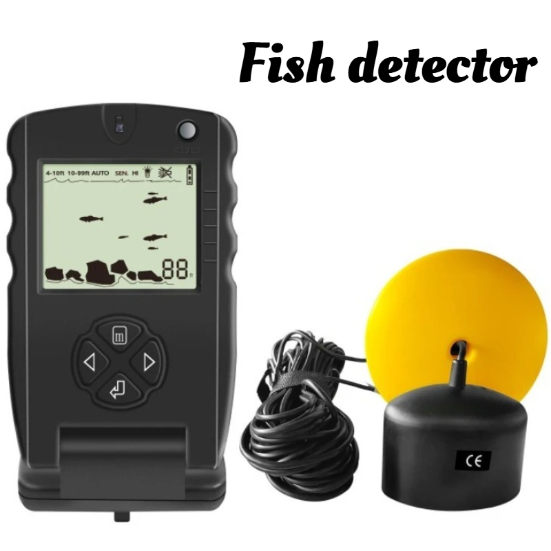 Fishing Equipment In English - Détecteur de poisson Sonar léger et