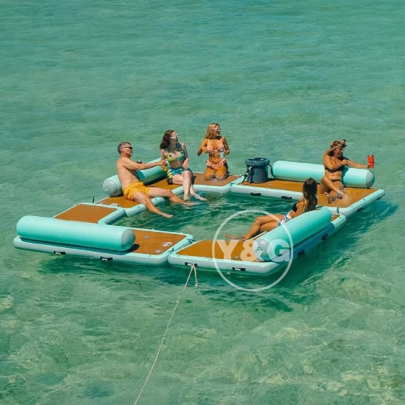 Fishing Equipment Jet - Wharf gonflable, équipement de loisirs aquatiques