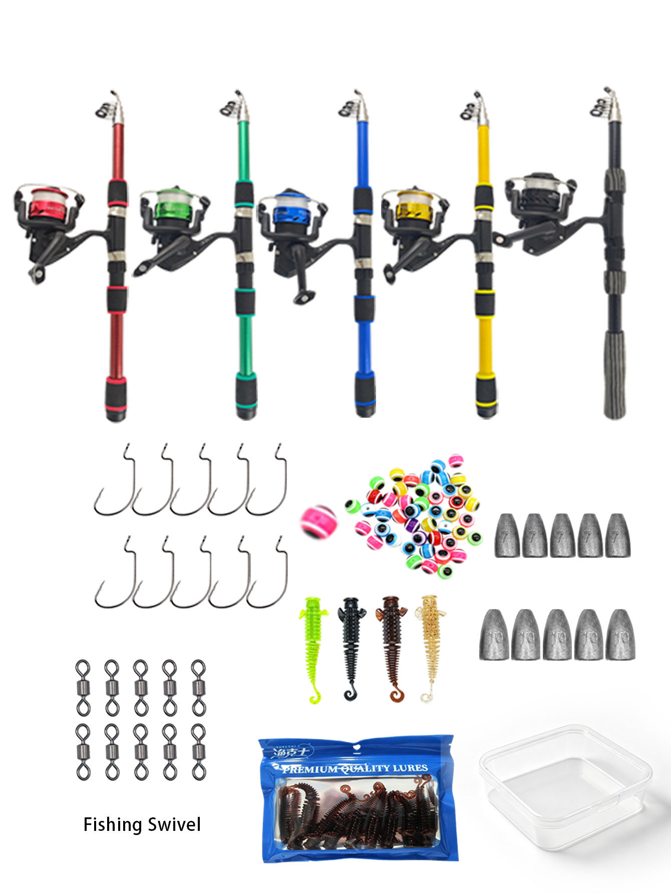 Ensemble de canne à pêche téle - Fishing Equipment Online avis et prix