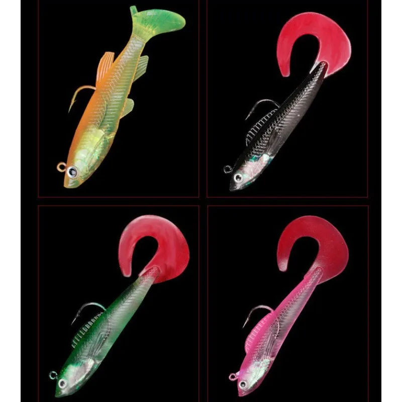 10 leurres souples multicolore - Fishing Equipment Online avis et prix