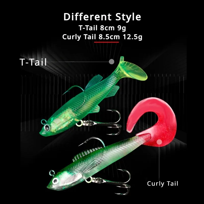 10 leurres souples multicolore - Fishing Equipment Online avis et prix